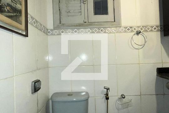 Lavabo da Sala de casa à venda com 3 quartos, 126m² em Botafogo, Rio de Janeiro