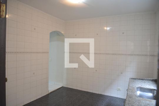 Sala/Cozinha de casa para alugar com 1 quarto, 40m² em Parque Marajoara, Santo André