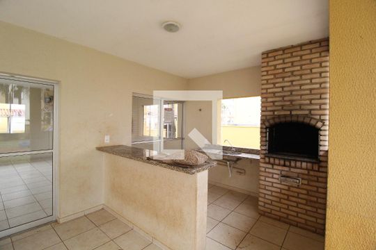 Área comum - Churrasqueira de apartamento para alugar com 2 quartos, 49m² em Jaraguá, Uberlândia