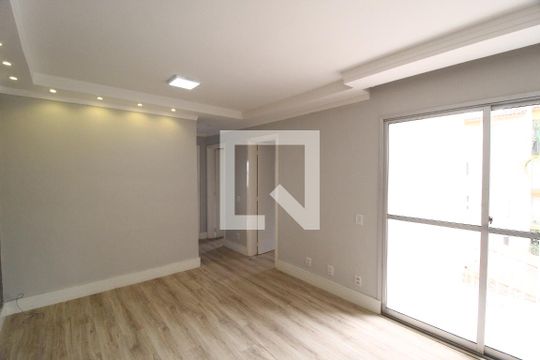 Sala de apartamento para alugar com 2 quartos, 49m² em Jaraguá, Uberlândia