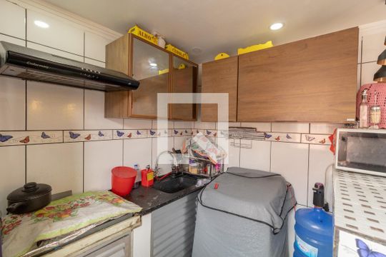 Sala/Cozinha/Área de Serviço  de casa à venda com 1 quarto, 55m² em Jardim Sao Joao (zona Leste), São Paulo