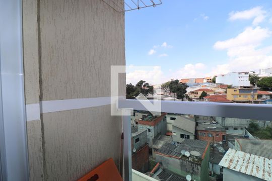 Varanda Quarto 1  de apartamento à venda com 2 quartos, 73m² em Vila Lucinda, Santo André