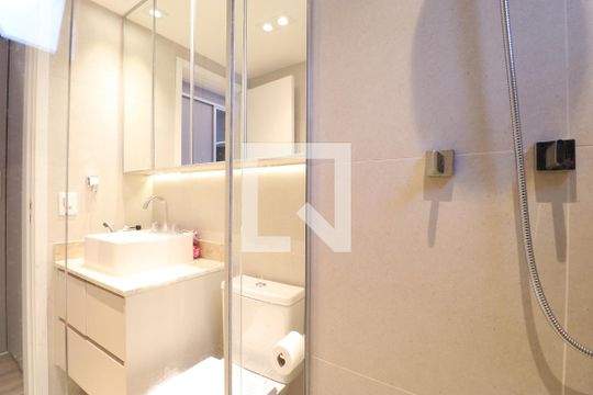Banheiro da Suíte 1 de apartamento para alugar com 2 quartos, 72m² em Vila Leopoldina, São Paulo