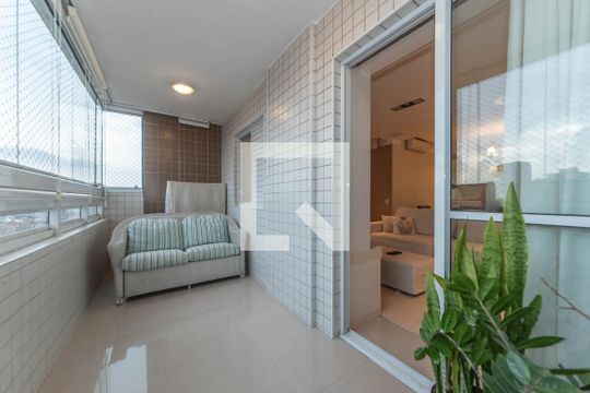 Varanda de apartamento à venda com 3 quartos, 97m² em Vila Gumercindo, São Paulo