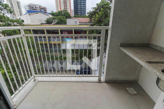 Varanda da Sala de apartamento para alugar com 2 quartos, 42m² em Vila Zelina, São Paulo