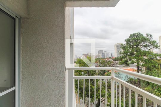 Varanda da Sala de apartamento para alugar com 2 quartos, 42m² em Vila Zelina, São Paulo