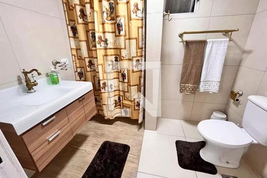 Banheiro de apartamento à venda com 3 quartos, 100m² em Perdizes, São Paulo