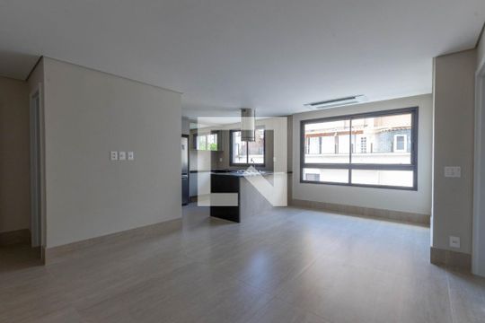 Sala de apartamento à venda com 3 quartos, 91m² em Sion, Belo Horizonte