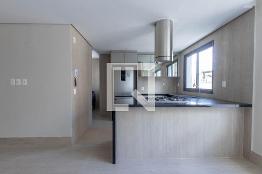 Cozinha de apartamento à venda com 3 quartos, 91m² em Sion, Belo Horizonte