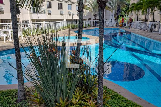 área comum de apartamento à venda com 2 quartos, 60m² em Taquara, Rio de Janeiro
