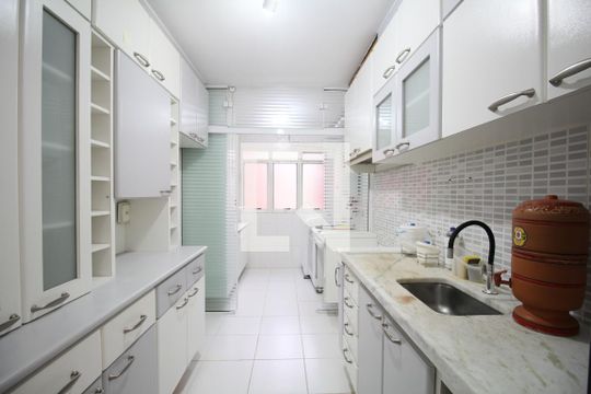 Cozinha - Armários de apartamento para alugar com 3 quartos, 100m² em Jardim Ampliacao, São Paulo