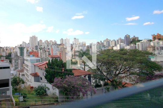 Vista da varanda de apartamento à venda com 5 quartos, 375m² em Buritis, Belo Horizonte