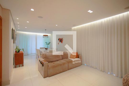 Sala de apartamento à venda com 5 quartos, 375m² em Buritis, Belo Horizonte