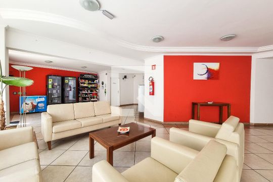 Hall de apartamento para alugar com 1 quarto, 63m² em Parque Residencial Aquarius, São José dos Campos