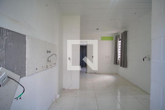 Cozinha de apartamento à venda com 2 quartos, 48m² em Canudos, Novo Hamburgo