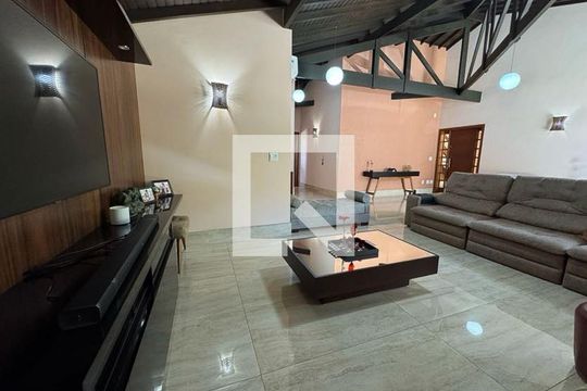 Sala de casa à venda com 4 quartos, 1000m² em Garças, Belo Horizonte