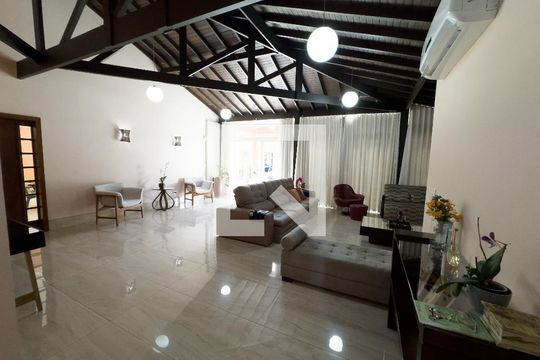 Sala de casa à venda com 4 quartos, 1000m² em Garças, Belo Horizonte