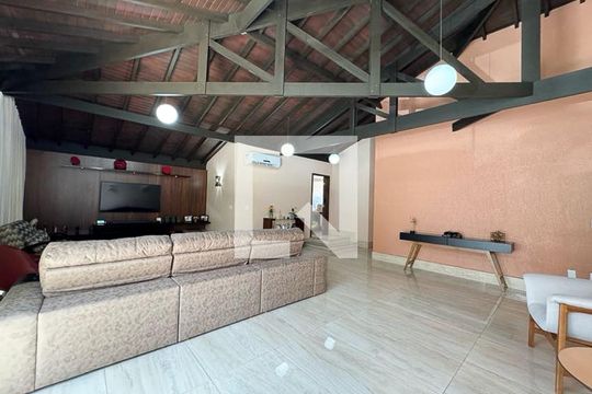 Sala de casa à venda com 4 quartos, 1000m² em Garças, Belo Horizonte