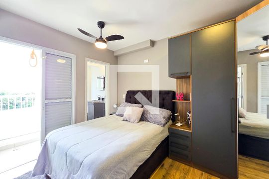 Suíte de apartamento para alugar com 2 quartos, 65m² em Jardim Augusta, São José dos Campos