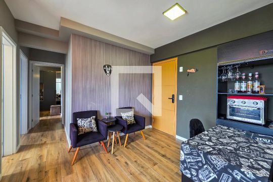 Sala de apartamento para alugar com 2 quartos, 65m² em Jardim Augusta, São José dos Campos