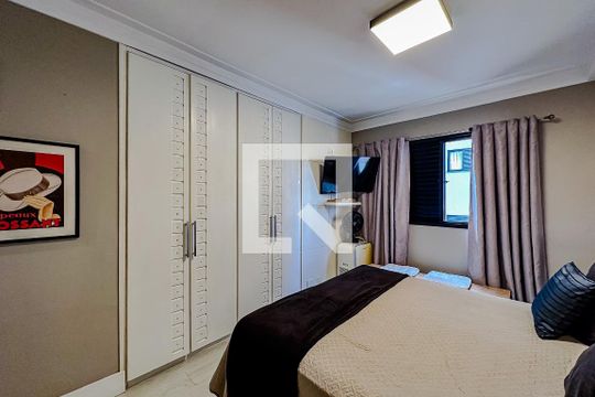 Quarto 1 - Suíte de apartamento à venda com 3 quartos, 115m² em Vila Regente Feijó, São Paulo