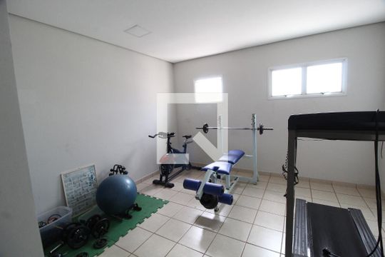 Área comum - Academia de apartamento para alugar com 1 quarto, 51m² em Centro, Uberlândia