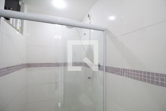 Banheiro social de casa de condomínio à venda com 3 quartos, 112m² em Freguesia (jacarepaguá), Rio de Janeiro