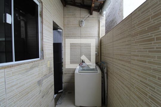 Área de serviço de casa de condomínio à venda com 3 quartos, 112m² em Freguesia (jacarepaguá), Rio de Janeiro
