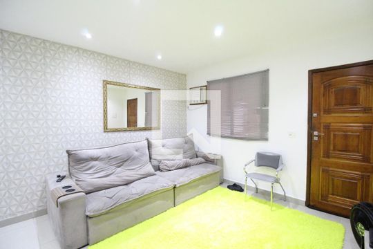 Sala de casa de condomínio à venda com 3 quartos, 112m² em Freguesia (jacarepaguá), Rio de Janeiro