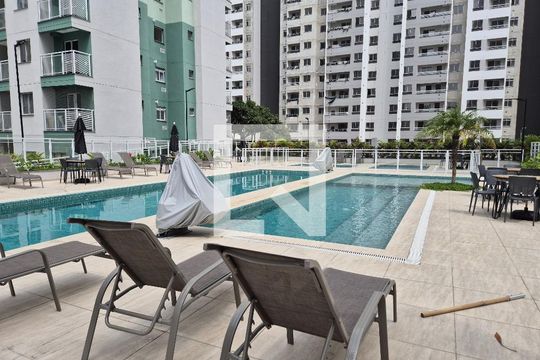 Área comum - Piscina de apartamento para alugar com 2 quartos, 43m² em Santo Cristo, Rio de Janeiro