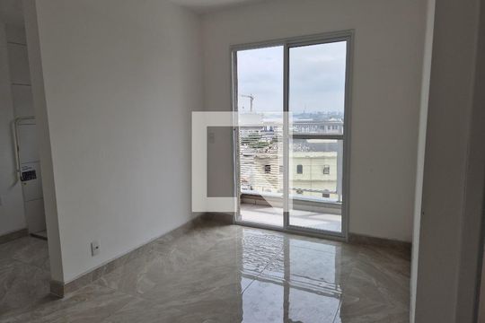 Sala de apartamento para alugar com 2 quartos, 43m² em Santo Cristo, Rio de Janeiro