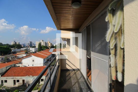 Varanda da Sala de apartamento à venda com 3 quartos, 115m² em Caxingui, São Paulo