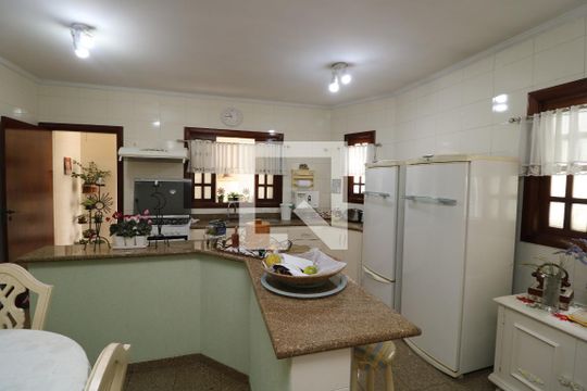 Cozinha de casa à venda com 3 quartos, 296m² em Chácara Mafalda, São Paulo