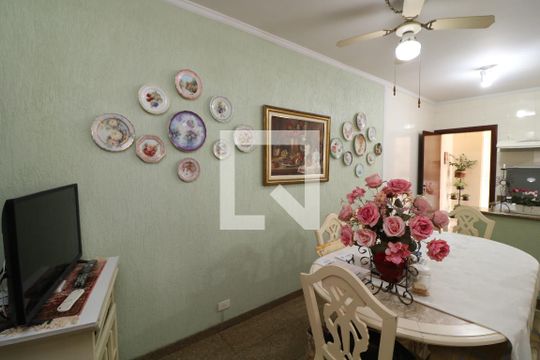 Sala de Jantar de casa à venda com 3 quartos, 296m² em Chácara Mafalda, São Paulo