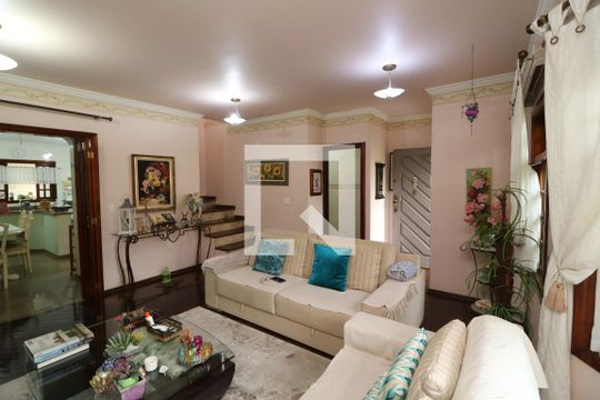 Sala de casa à venda com 3 quartos, 296m² em Chácara Mafalda, São Paulo