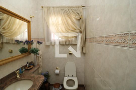 Lavabo de casa à venda com 3 quartos, 296m² em Chácara Mafalda, São Paulo