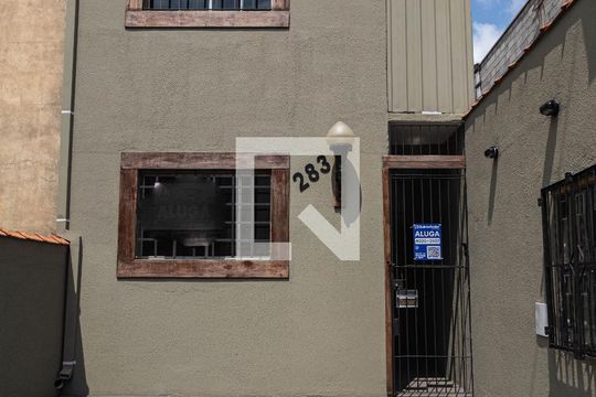 Fachada/Placa de kitnet/studio para alugar com 1 quarto, 15m² em Vila Itapegica, Guarulhos