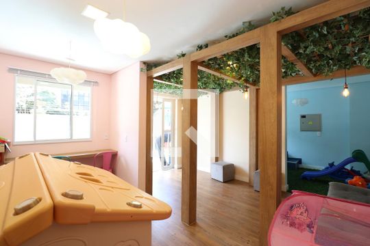 Área comum - Brinquedoteca de apartamento para alugar com 2 quartos, 35m² em Várzea da Barra Funda, São Paulo