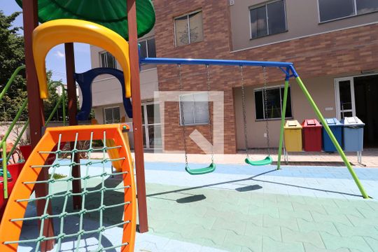 Área comum - Playground de apartamento para alugar com 2 quartos, 35m² em Várzea da Barra Funda, São Paulo