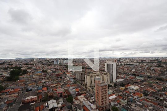 Vista da Sala de apartamento à venda com 2 quartos, 34m² em Vila Tolstoi, São Paulo