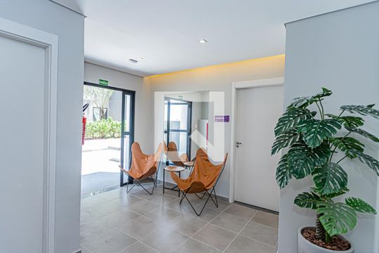 Hall de entrada de apartamento à venda com 2 quartos, 41m² em Vila Marina, São Paulo