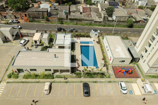 Vista de apartamento à venda com 2 quartos, 44m² em Costa E Silva, Porto Alegre