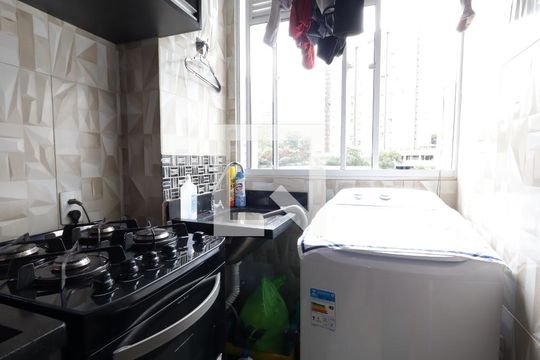 Área de Serviço de apartamento à venda com 2 quartos, 44m² em Vila Andrade, São Paulo