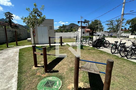 Área comum de apartamento para alugar com 2 quartos, 43m² em Vargem Pequena, Rio de Janeiro