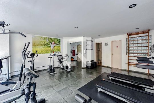 Área comum - Academia de apartamento à venda com 3 quartos, 78m² em Vila Bertioga, São Paulo