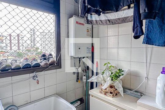 Área de Serviço de apartamento à venda com 3 quartos, 78m² em Vila Bertioga, São Paulo