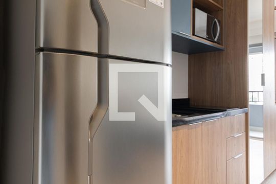 Cozinha de kitnet/studio à venda com 1 quarto, 25m² em Vila Olímpia, São Paulo