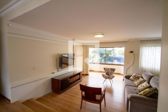 Sala de apartamento para alugar com 4 quartos, 235m² em Juvevê, Curitiba