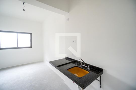 Sala/Cozinha de apartamento à venda com 1 quarto, 28m² em Vila Aricanduva, São Paulo
