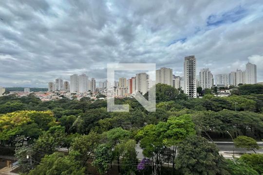 Vista da Suíte de apartamento à venda com 3 quartos, 95m² em Vila Monte Alegre, São Paulo